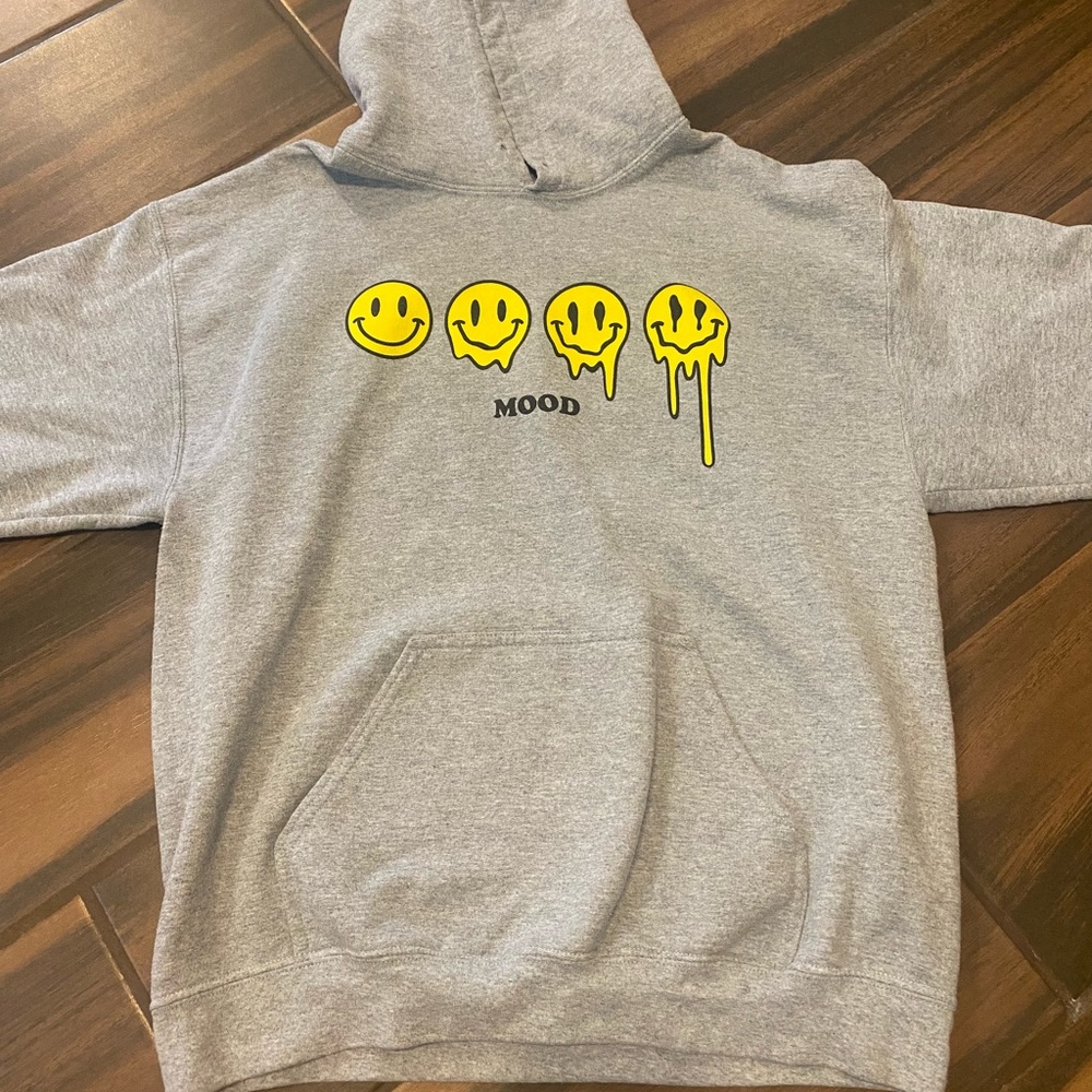 grey mood hoodie